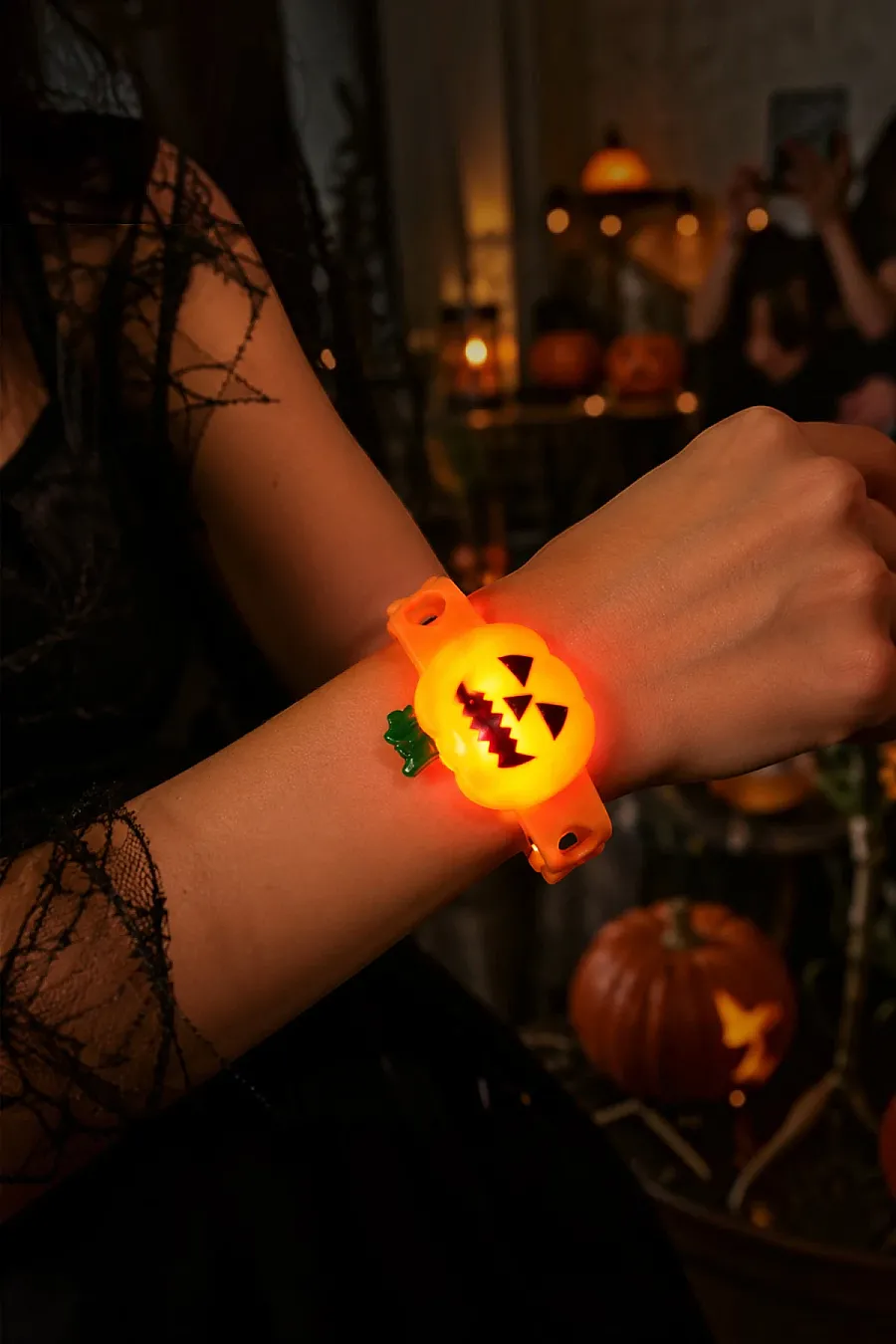 Cadılar Bayramı Halloween Işıklı Bileklik - 3