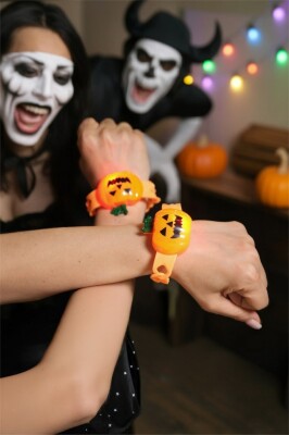 Beysüs Cadılar Bayramı Halloween Işıklı Bileklik - 1