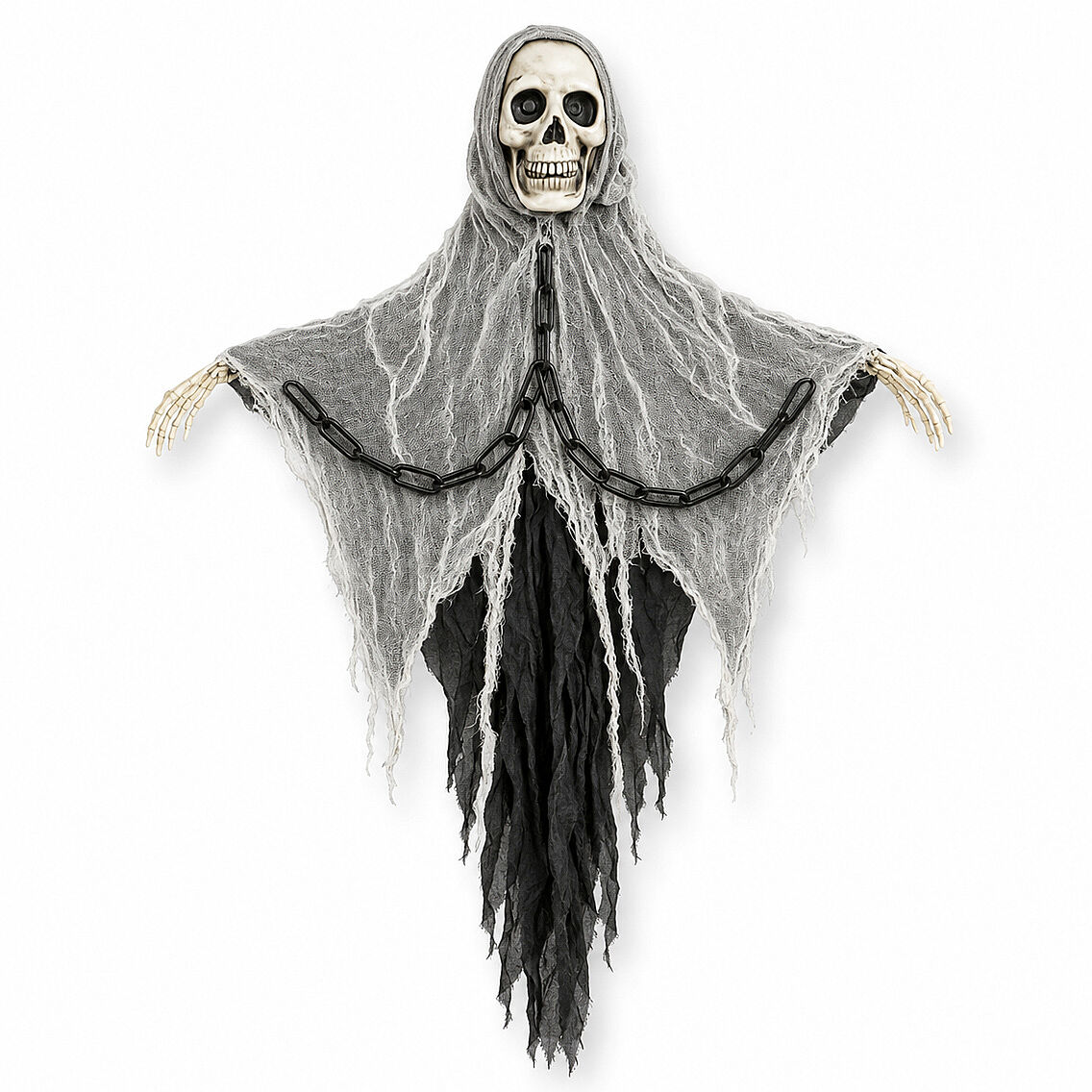 Beysüs Cadılar Bayramı Halloween Işıklı Sesli İskelet Tavan Süsü - 2