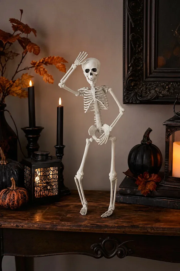 Cadılar Bayramı Halloween İskelet Şekil Alabilen 40 cm - 3