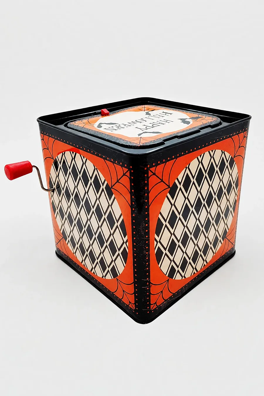 Cadılar Bayramı Halloween Jack-in-the-Box Sihirli Kedi Kurmalı Kutu - 4