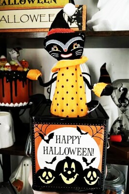 Beysüs Cadılar Bayramı Halloween Jack-in-the-Box Sihirli Kedi Kurmalı Kutu - 2