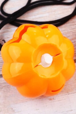 Beysüs Cadılar Bayramı Halloween Pilli Balkabağı Kolye 3 lü - 7