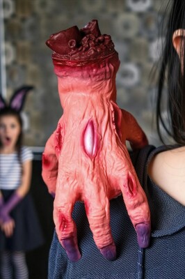 Beysüs Cadılar Bayramı Halloween Sensörlü Hareketli Kesik El - 1