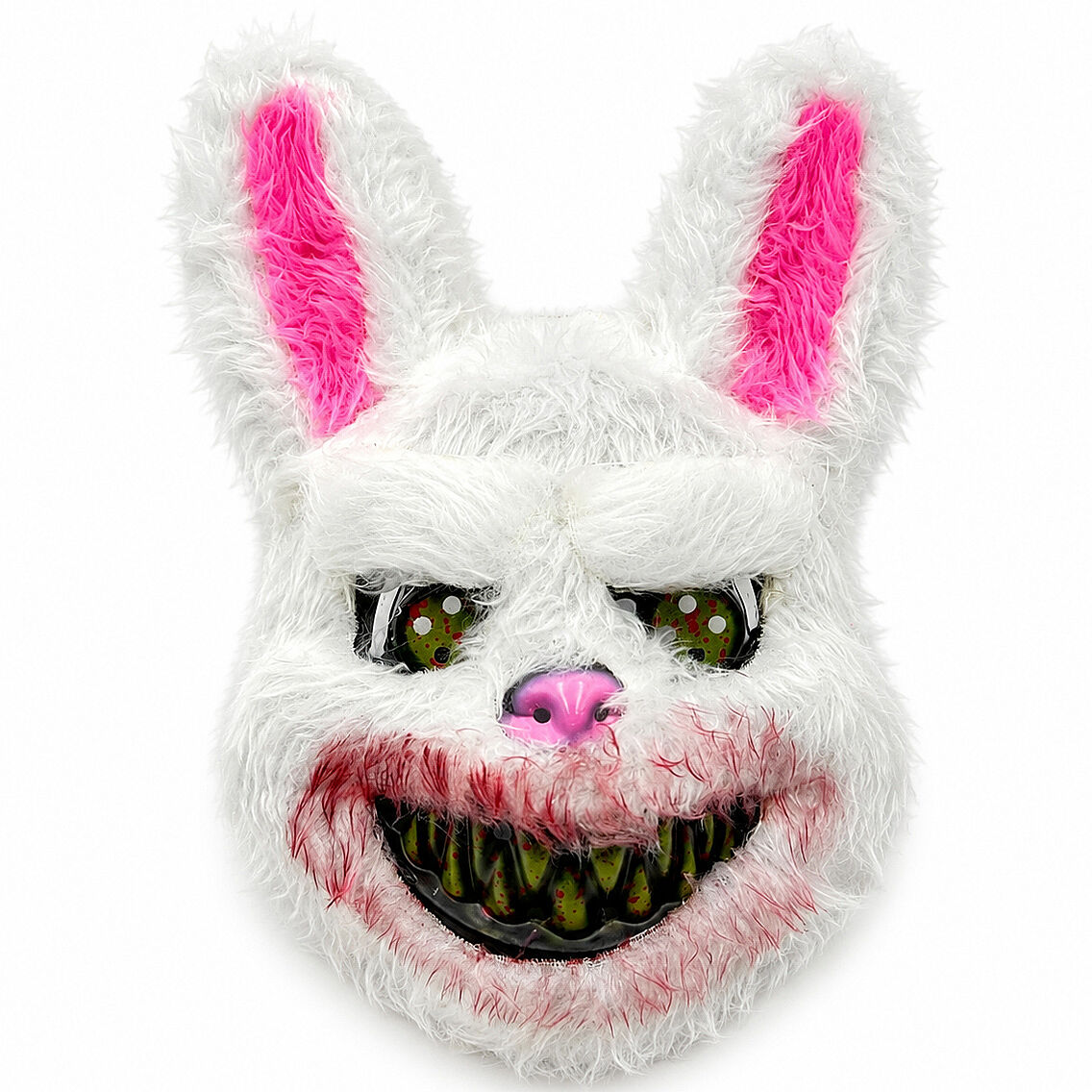 Beysüs Cadılar Bayramı Halloween Tüylü Tavşan Maskesi - 1