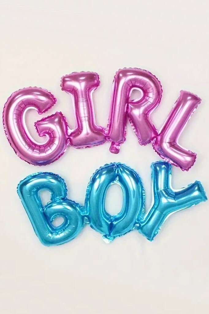 Beysüs Cinsiyet Belirleme Partisi Kız Mı Erkek Mi Folyo Set - 4