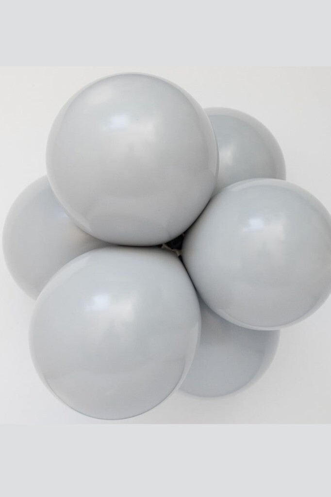 Beysüs Duman Gri Balon 20 adet 12inç - 6