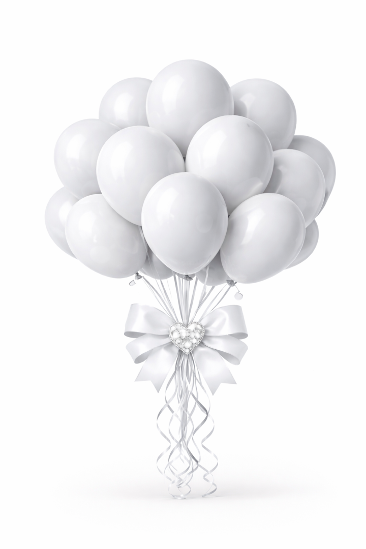 Beysüs Duman Gri Balon 20 adet 12inç - 1