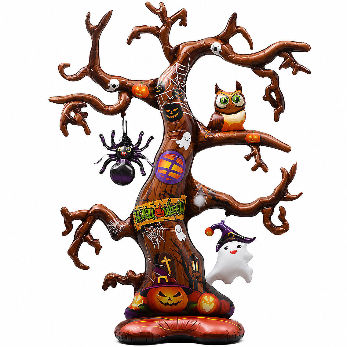 Beysüs Halloween Cadılar Bayramı Ayaklı Folyo Balon Ağaç - 1