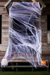 Beysüs Halloween Cadılar Bayramı Beyaz Renk Örümcek Ağı Seti - 3