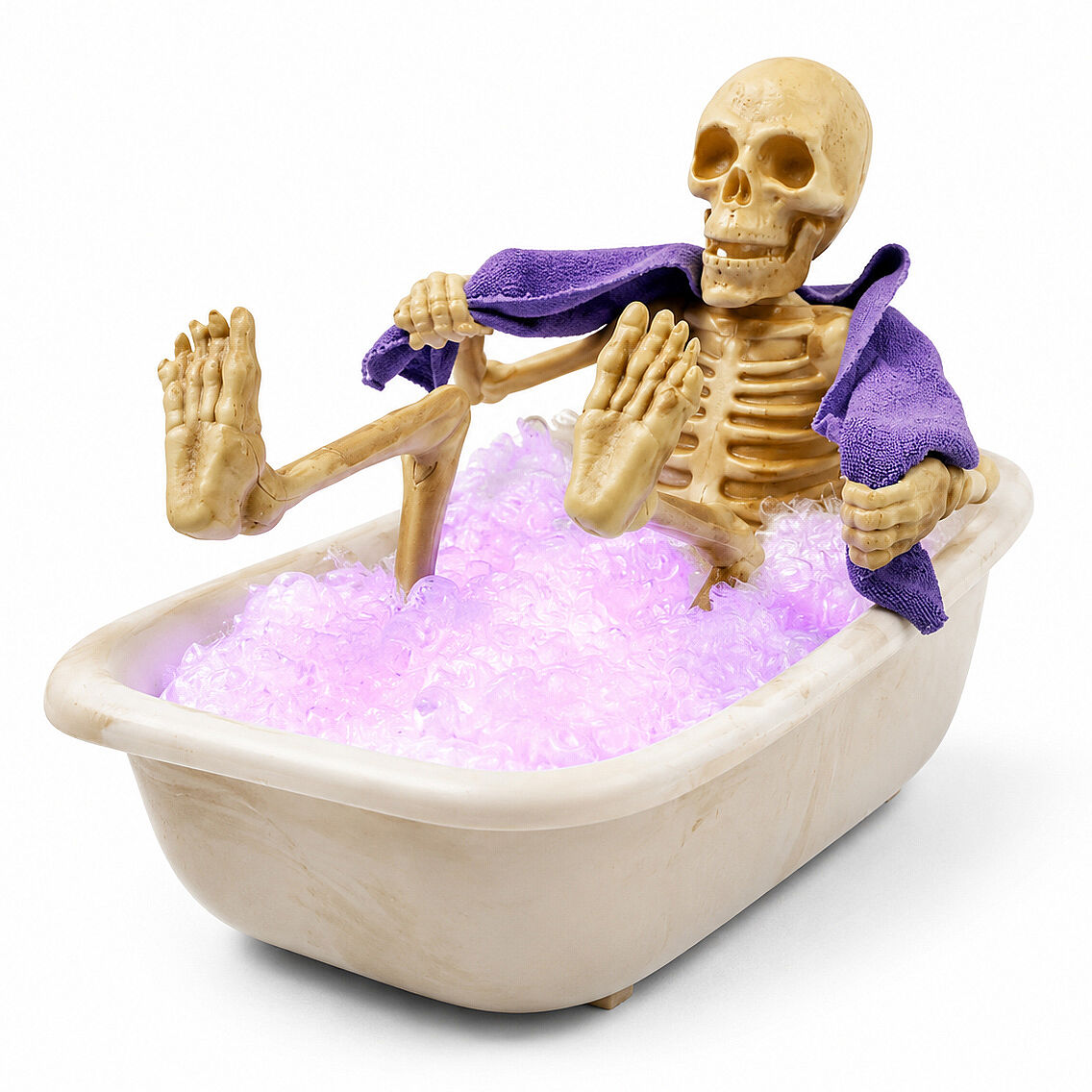 Beysüs Halloween Cadılar Bayramı Duş Alan Küvetli İskelet - 2