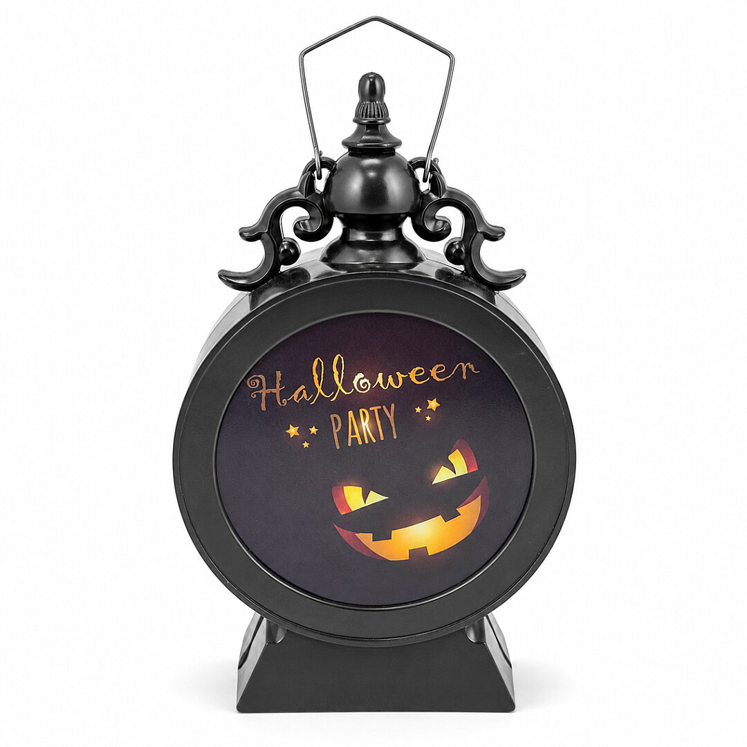 Beysüs Halloween Cadılar Bayramı Işıklı Masa Süsü Gizemli Bal Kabağı - 1