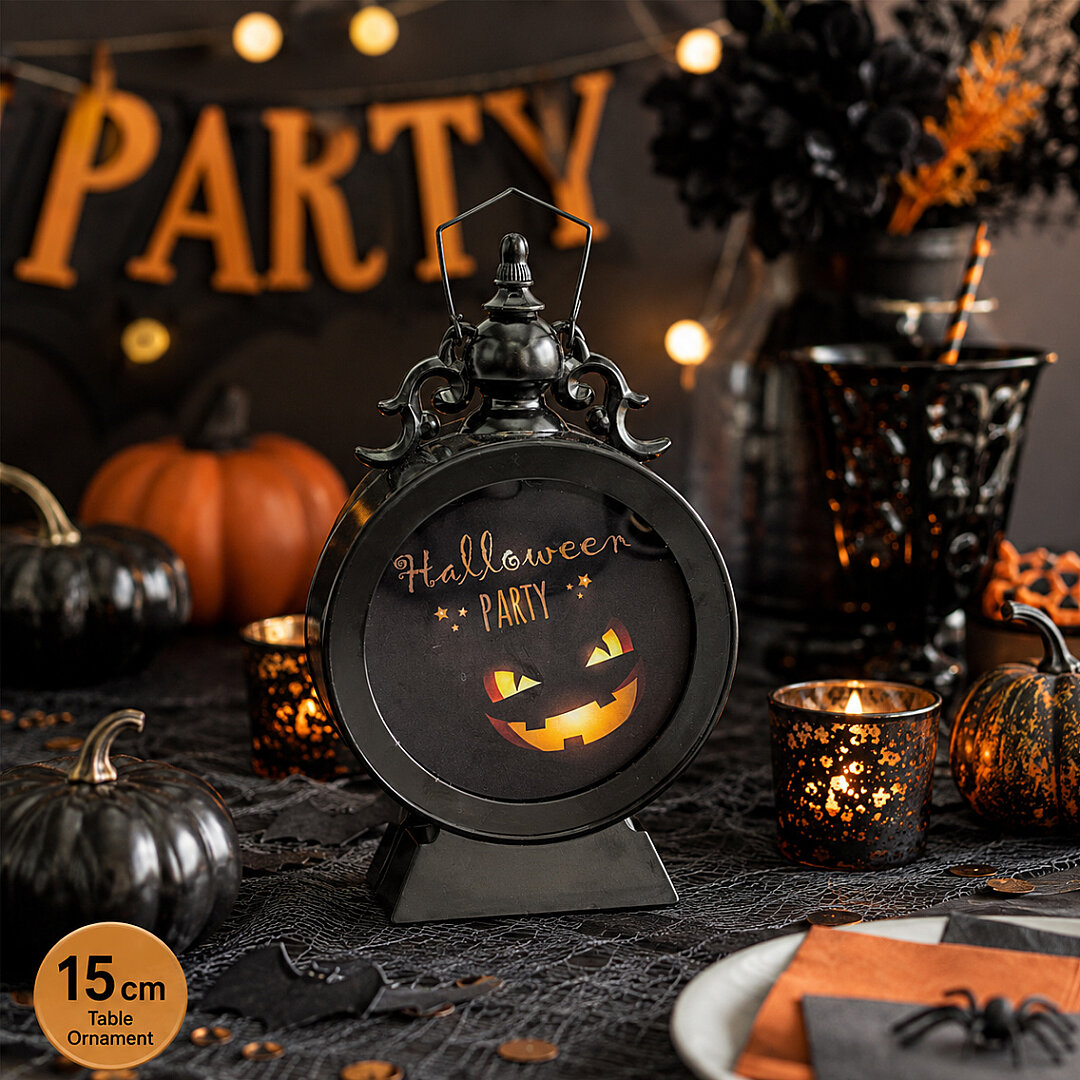 Beysüs Halloween Cadılar Bayramı Işıklı Masa Süsü Gizemli Bal Kabağı - 2