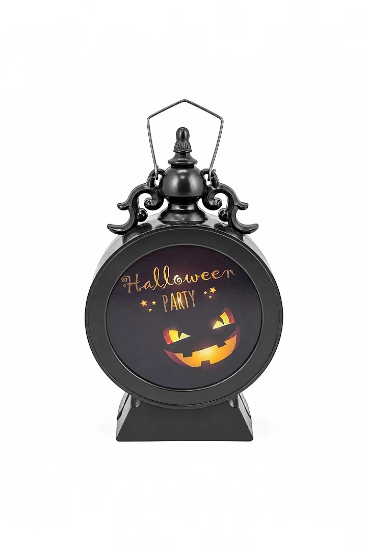 Halloween Cadılar Bayramı Işıklı Masa Süsü Gizemli Bal Kabağı - 1