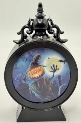 Beysüs Halloween Cadılar Bayramı Işıklı Masa Süsü Yarasa Turuncu Bal Kabağı - 5