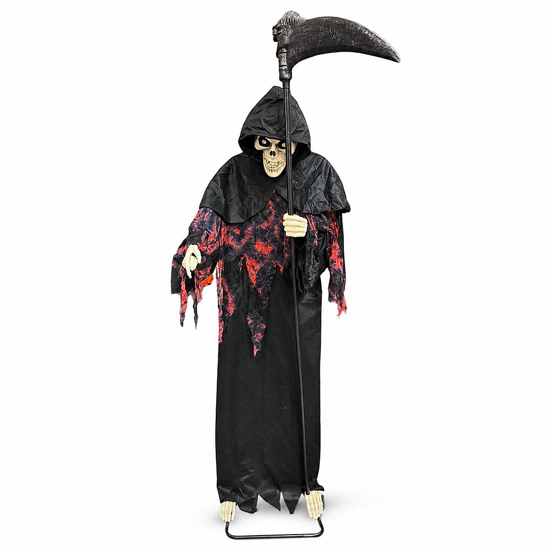 Beysüs Halloween Cadılar Bayramı Ses ve Sensörlü Azrail - 5