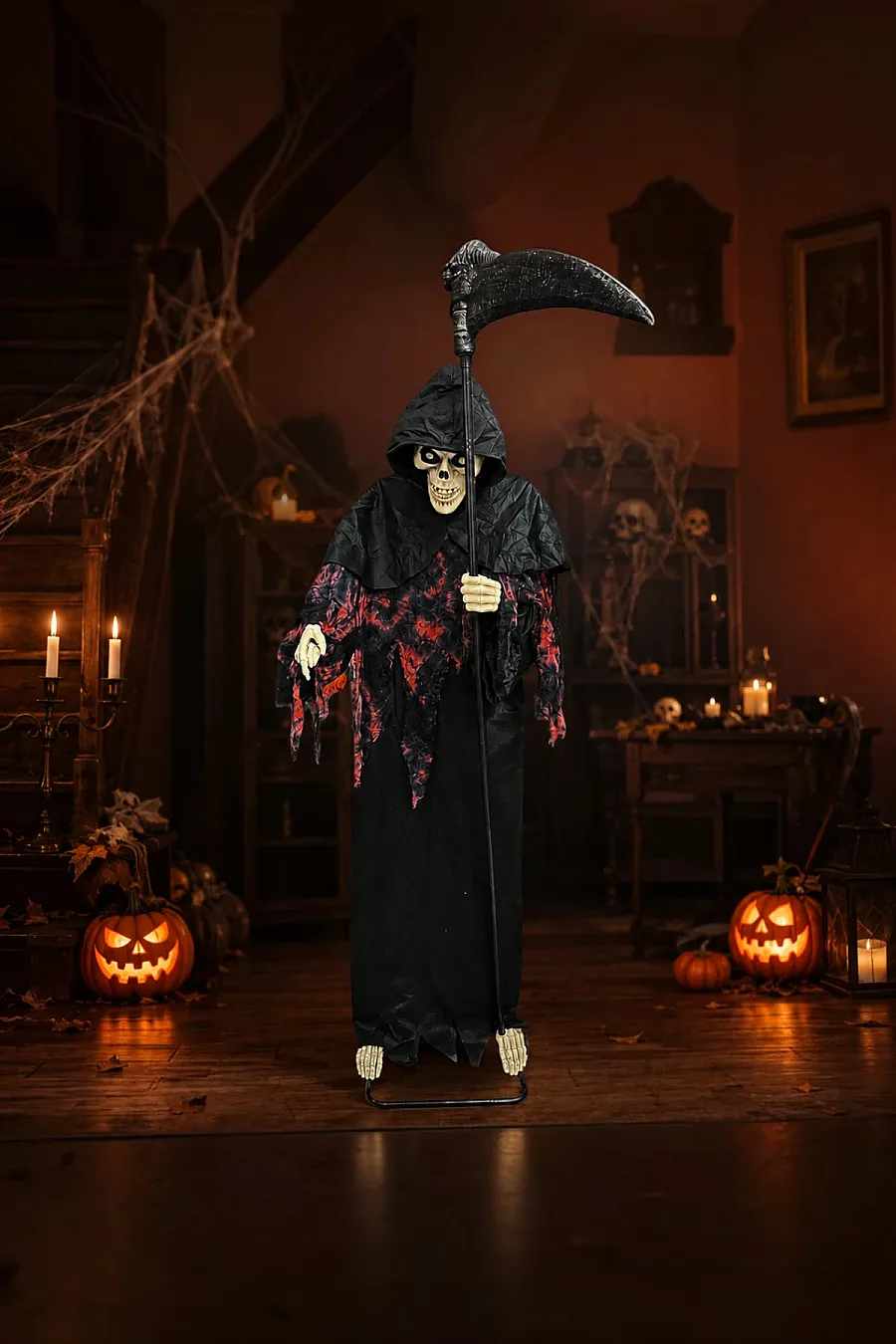 Halloween Cadılar Bayramı Ses ve Sensörlü Azrail - 7
