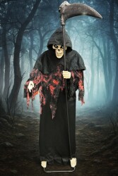 Beysüs Halloween Cadılar Bayramı Ses ve Sensörlü Azrail - 1