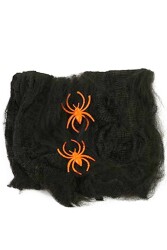 Beysüs Halloween Cadılar Bayramı Siyah Renk Örümcek Ağı Seti - 3