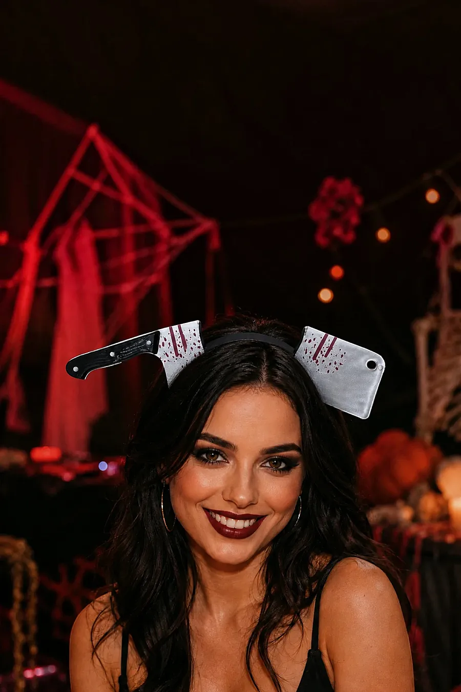 Halloween Cadılar Bayramı Tac Satır Görünümlü - 3