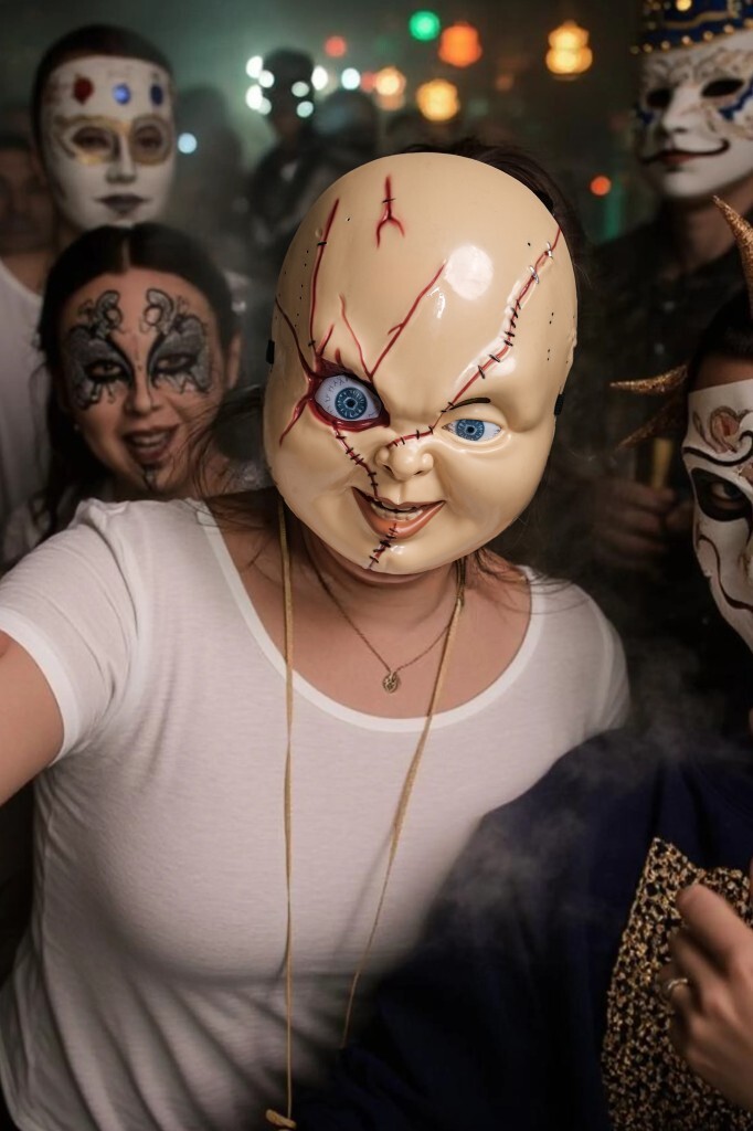 Beysüs Halloween Chucky Maske - 3