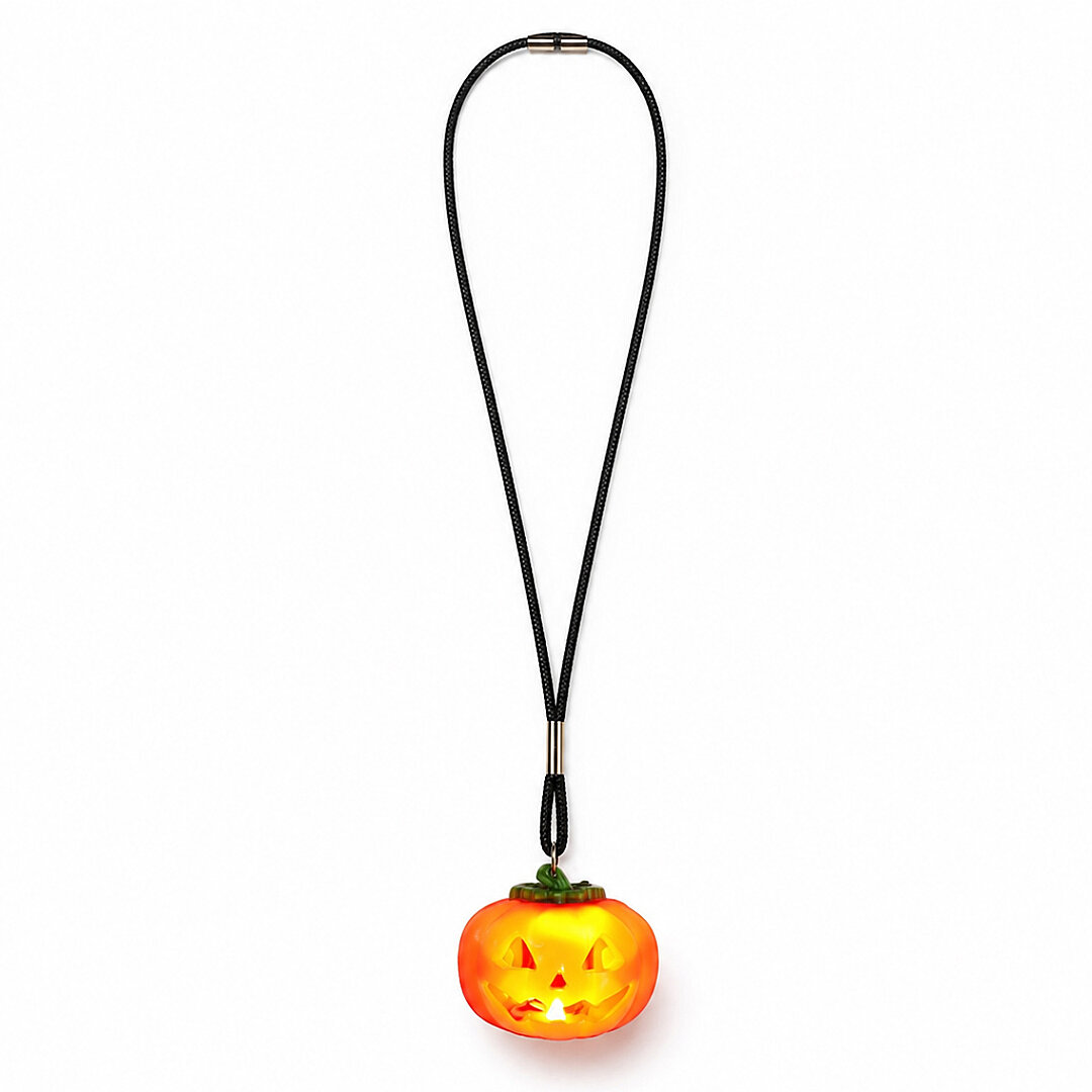 Beysüs Halloween Işıklı Bal Kabağı Kolye - 2