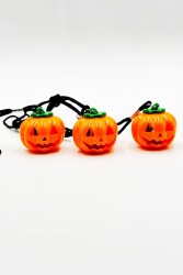 Beysüs Halloween Işıklı Bal Kabağı Kolye - 10
