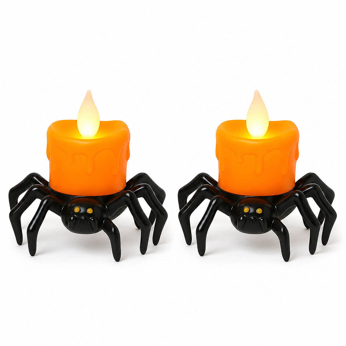 Halloween Işıklı Örümcek 2 li - 3