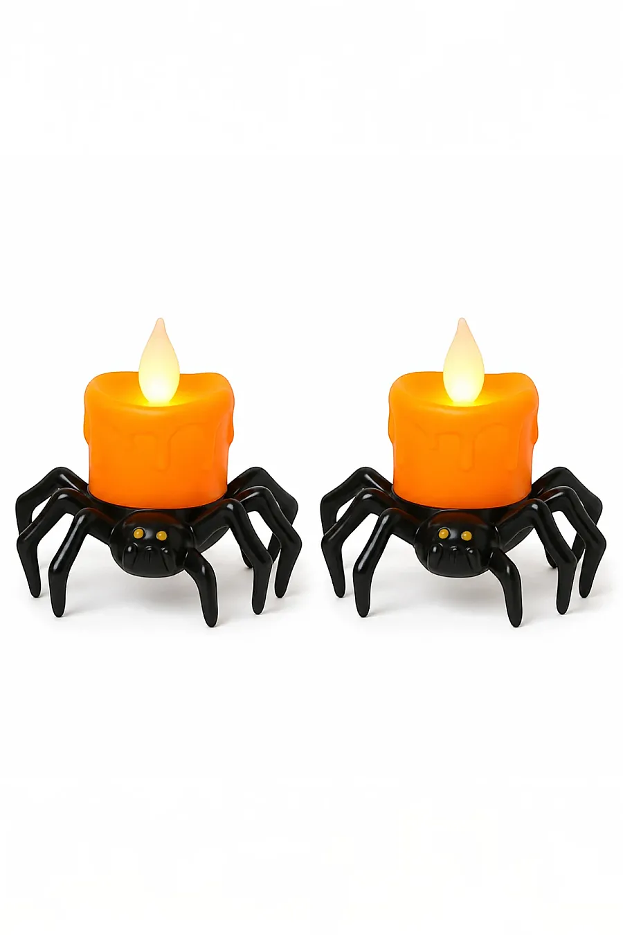 Halloween Işıklı Örümcek 2 li - 1