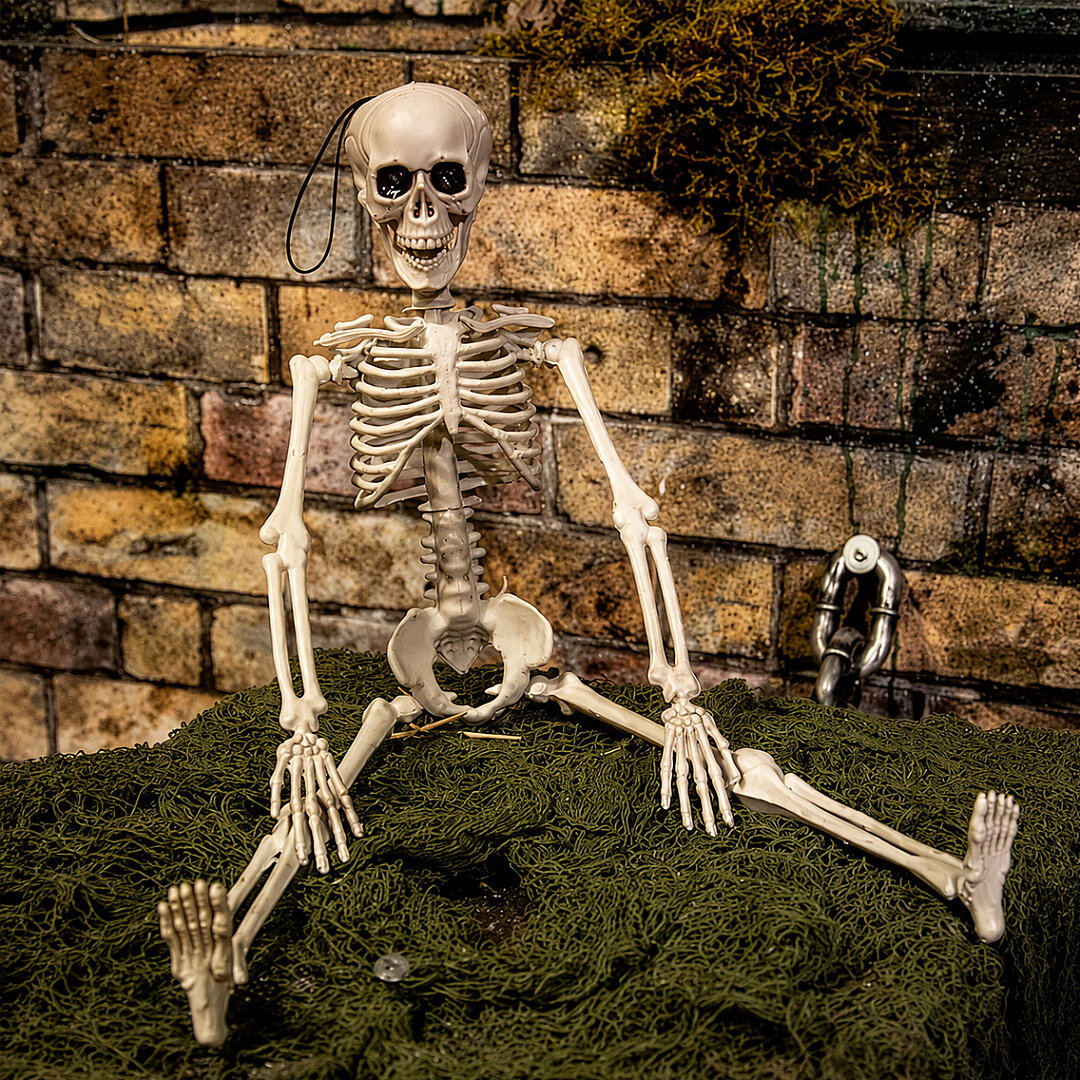 Halloween İskelet Şekil Alabilen 40 cm - 3