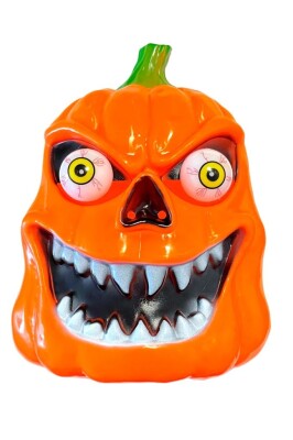 Beysüs Halloween Maske Bal Kabağı Turuncu - 5