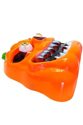 Beysüs Halloween Maske Bal Kabağı Turuncu - 4