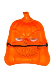 Beysüs Halloween Maske Bal Kabağı Turuncu - 5