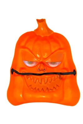 Beysüs Halloween Maske Bal Kabağı Turuncu - 5