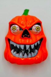 Beysüs Halloween Maske Bal Kabağı Turuncu - 6