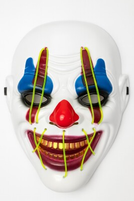 Beysüs Halloween Maske Işıklı Palyaço - 4