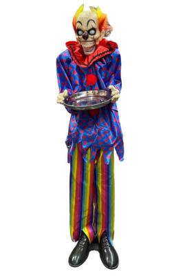 Beysüs Halloween Palyaço Hareket Sensörlü Sesli Mor 120 cm - 1