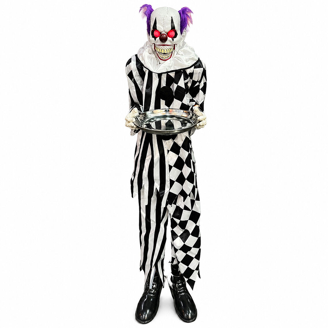 Beysüs Halloween Palyaço Hareket Sensörlü Sesli Siyah Beyaz 120 cm - 2