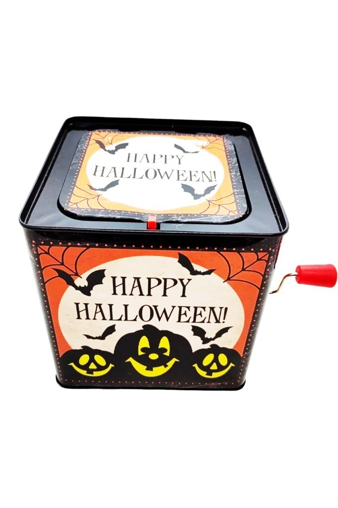 Beysüs Halloween Sihirli Kedi Kurmalı Jack in the Box Patlayan Kutu - 4