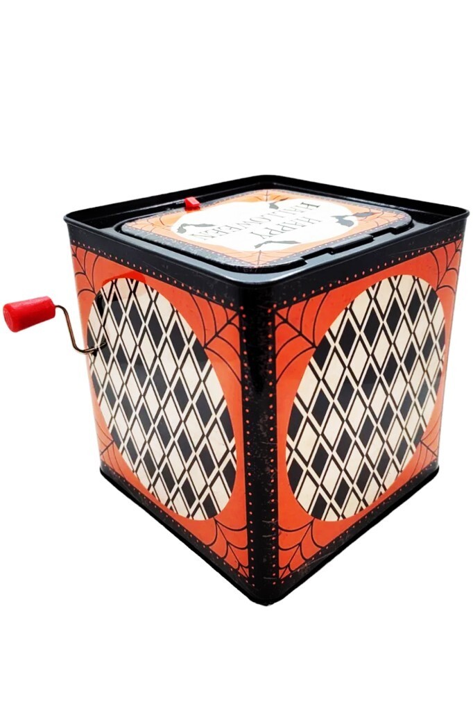 Beysüs Halloween Sihirli Kedi Kurmalı Jack in the Box Patlayan Kutu - 5