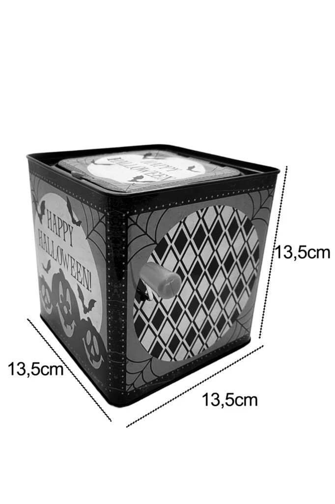 Beysüs Halloween Sihirli Kedi Kurmalı Jack in the Box Patlayan Kutu - 8