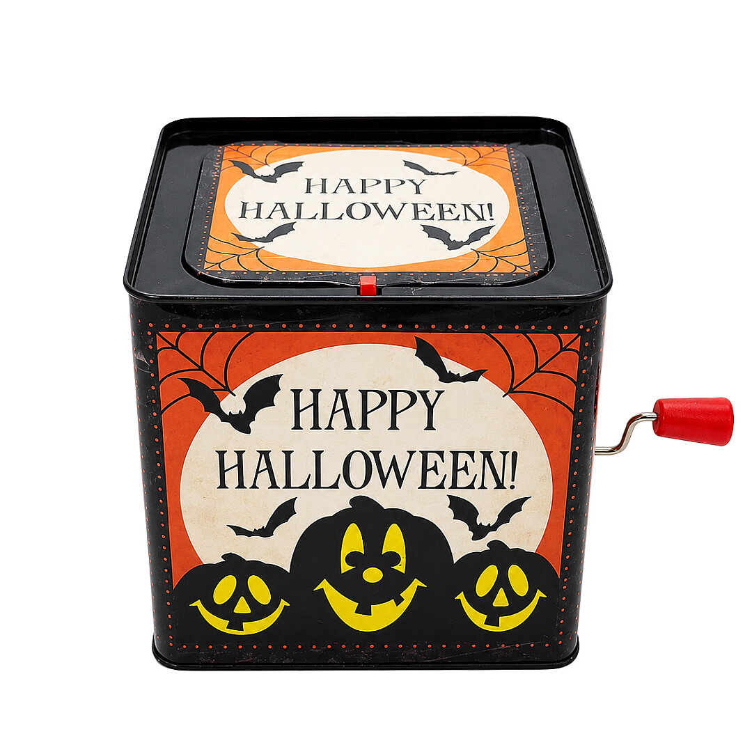 Beysüs Halloween Sihirli Kedi Kurmalı Jack in the Box Patlayan Kutu - 2