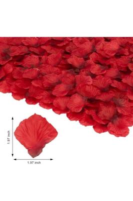 Beysüs Kalp Mum Love Ve Kalp Balon Gül Yaprağı, Tealight Mum Süsleme Sevgililer Günü Evlilik Teklifi - 7