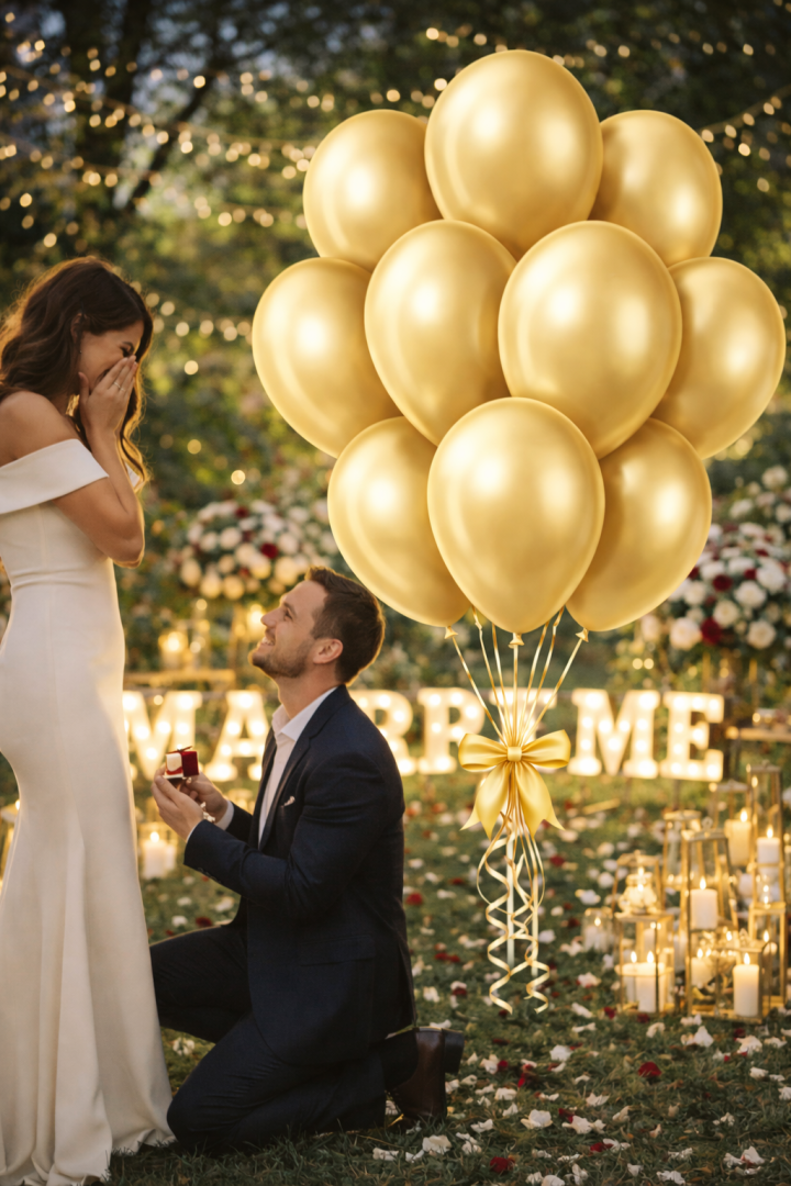 Beysüs Krom Balon Gold 12 İnç 5 li - 2