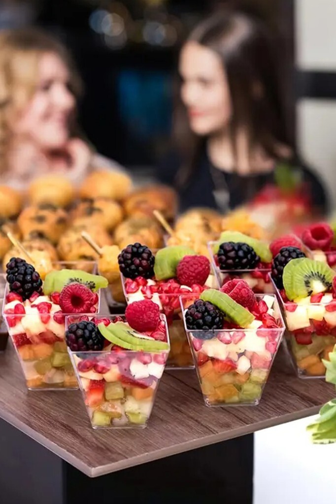 Beysüs Kübik Prizma Kase Mika Kapaksız Sunum Kabı 20'li 200 CC - 5