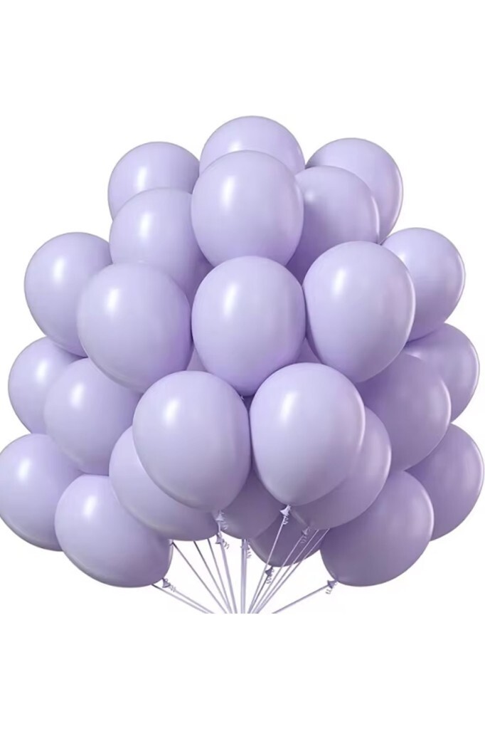 Beysüs Lila Makaron Balon 20 adet 12inç - 3