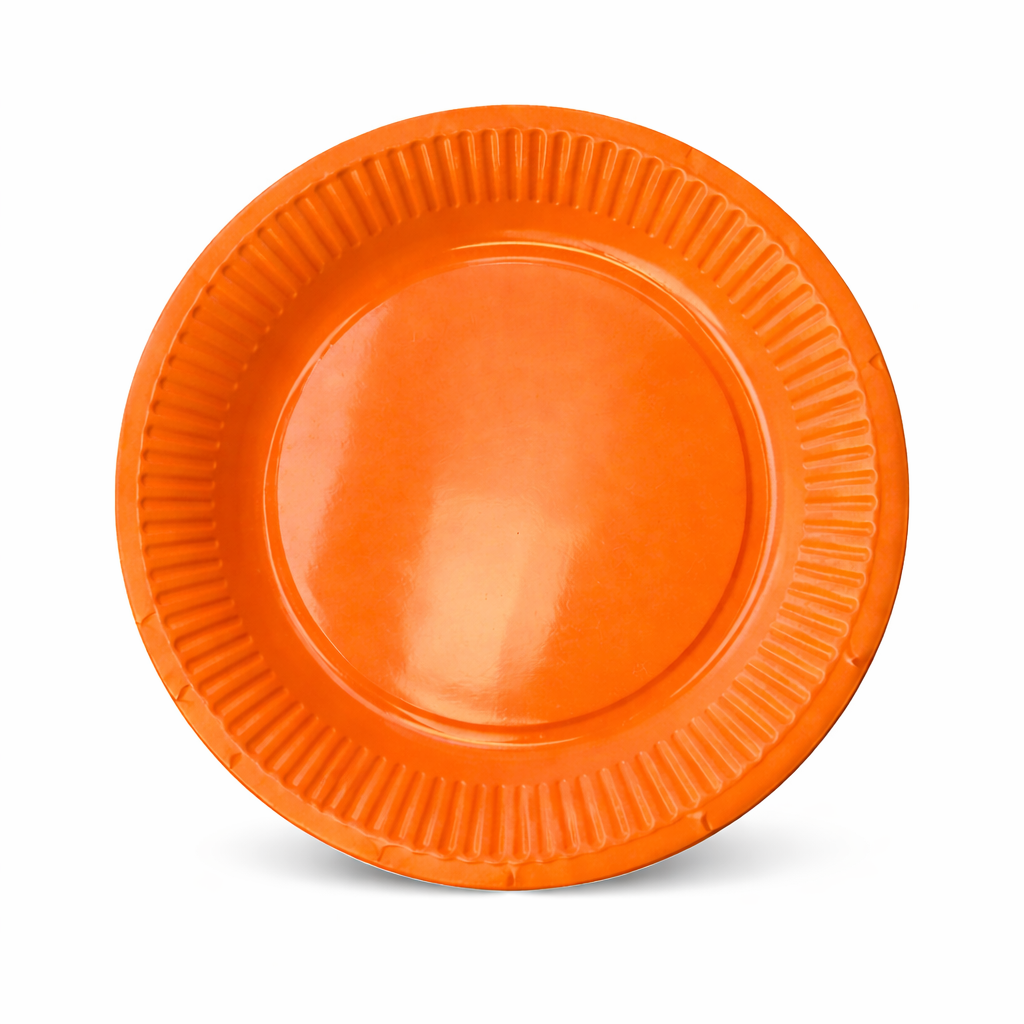 Beysüs Makaron Turuncu 8'Li Tabak Bardak Set - 3