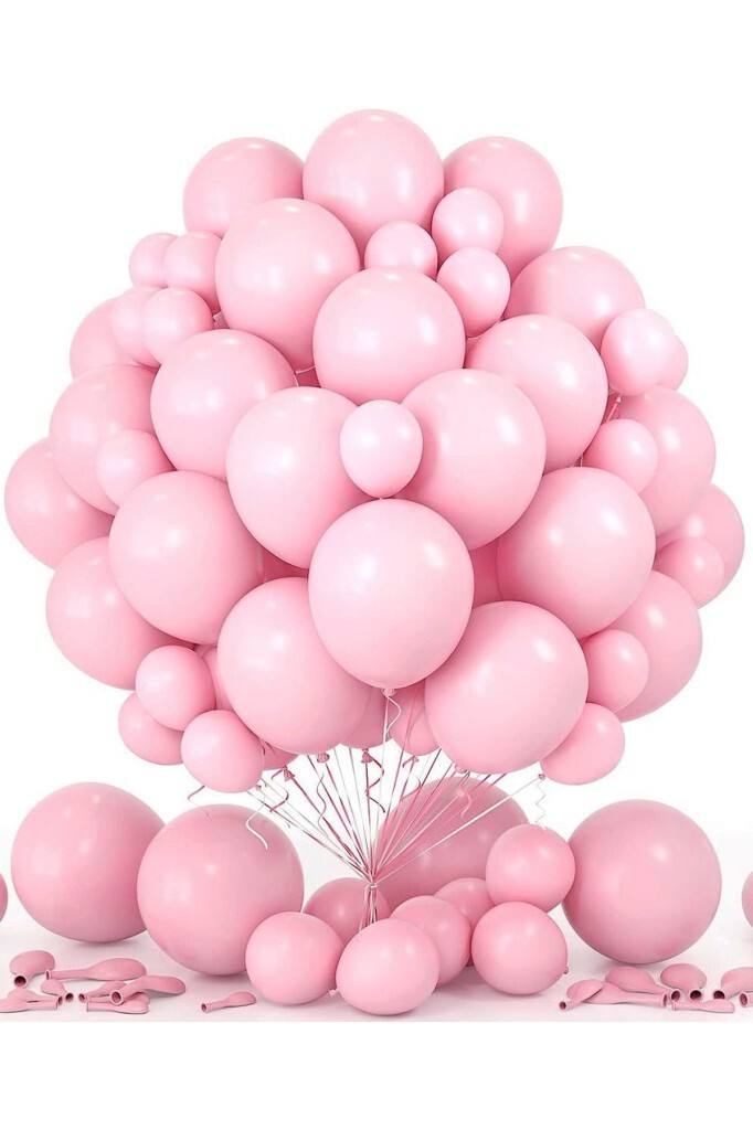 Beysüs Pembe Makaron Balon 20 adet 12inç - 4