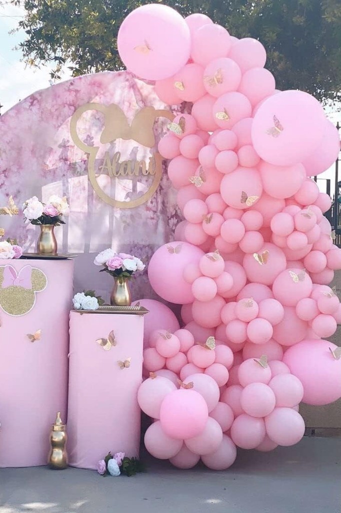 Beysüs Pembe Makaron Balon 20 adet 12inç - 7