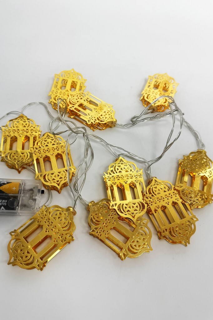 Beysüs Ramazan Kandil Model Dekoratif Pilli Led Işık 2 Metre - 2